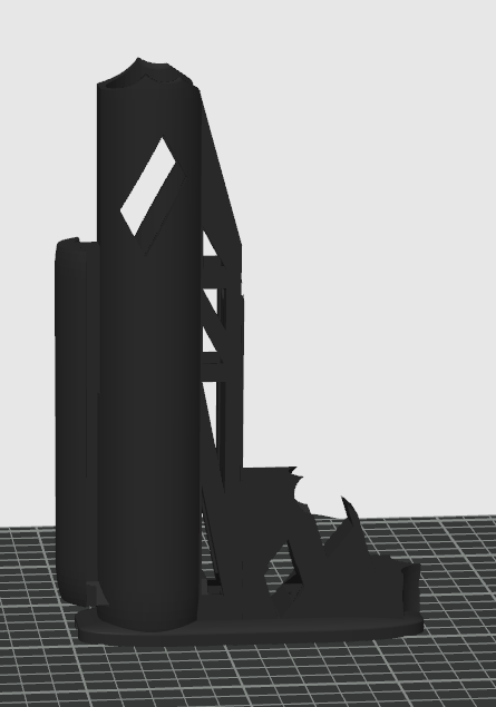 Miniatura 6 do modelo 3D crosse ar15 réglable/fixe