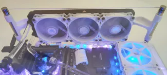 Thermaltake core P5 top radiator mount 360