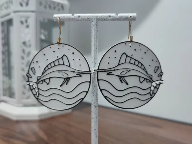Aretes Marlin Zen