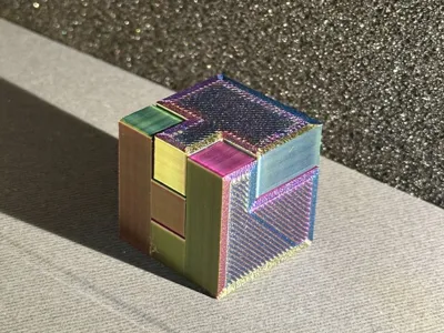 3 Pieces Cubic Puzzle (3x3 blocks) by CezarJonT - MakerWorld