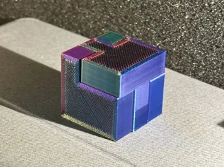 3 Pieces Cubic Puzzle (3x3 blocks)