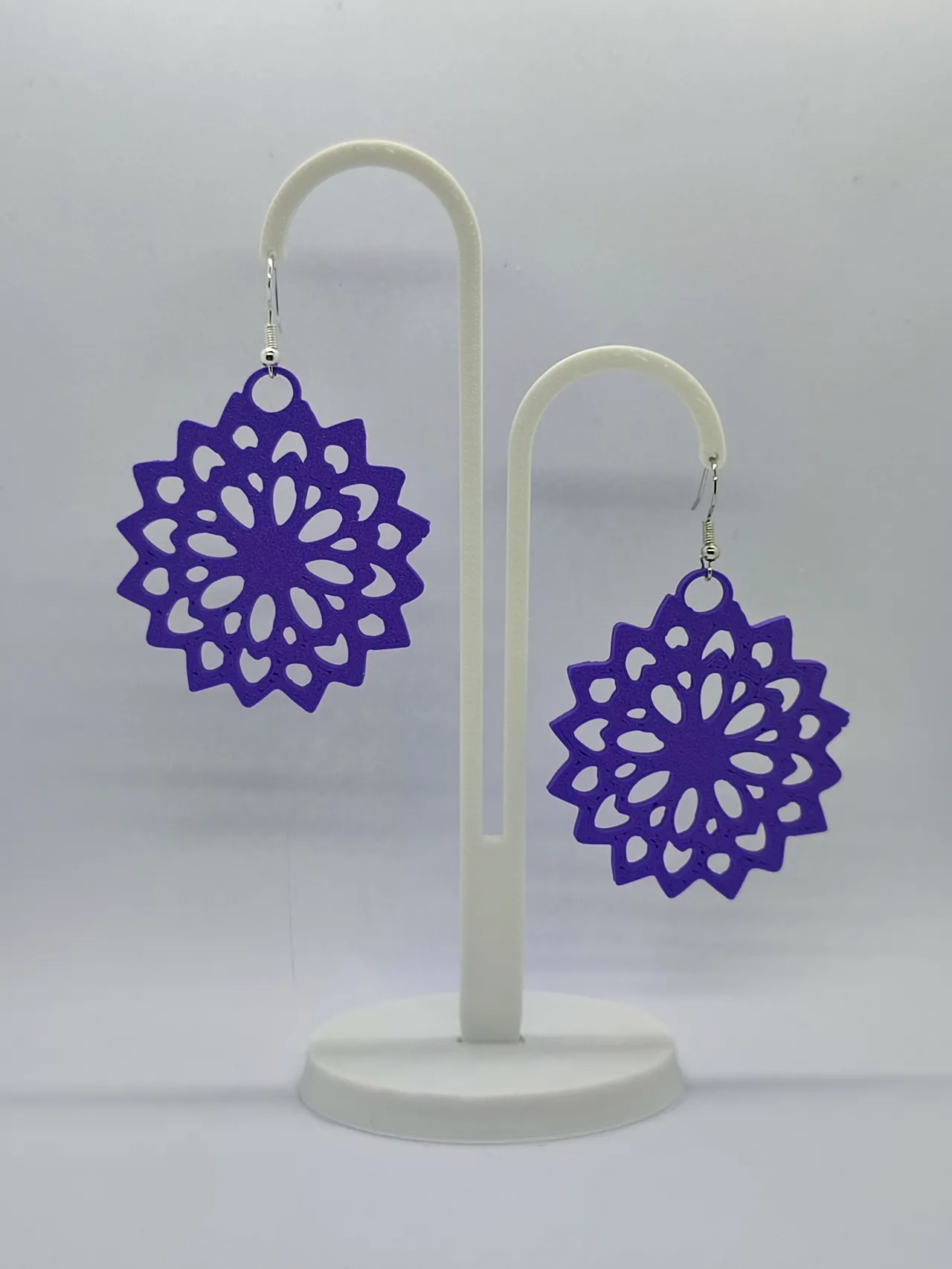 Pendientes flor del desierto view 3