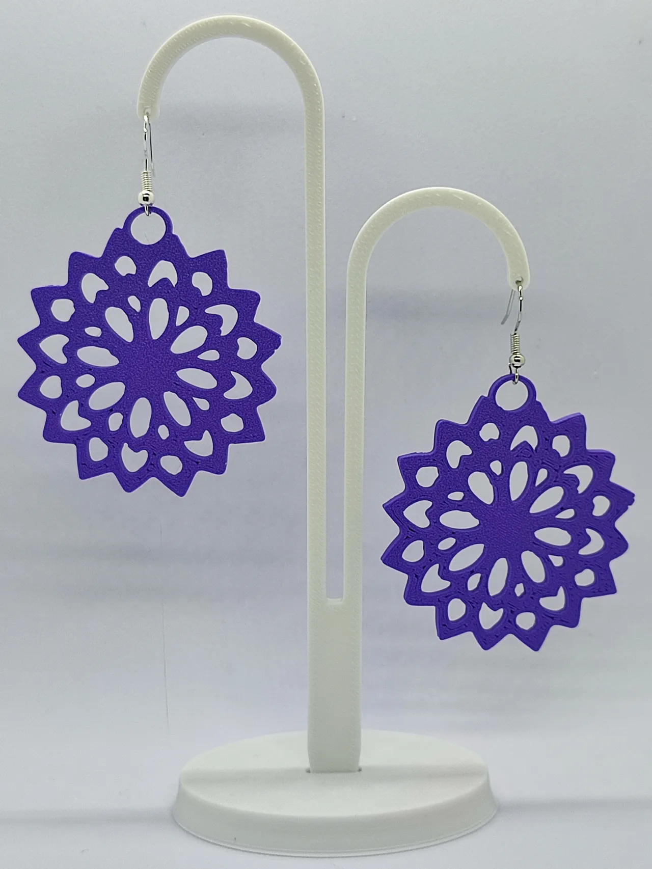 Pendientes flor del desierto view 4