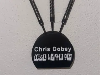 Chris Dobey Dart Stand