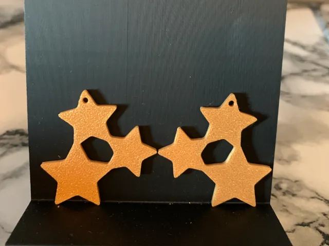 star earrings