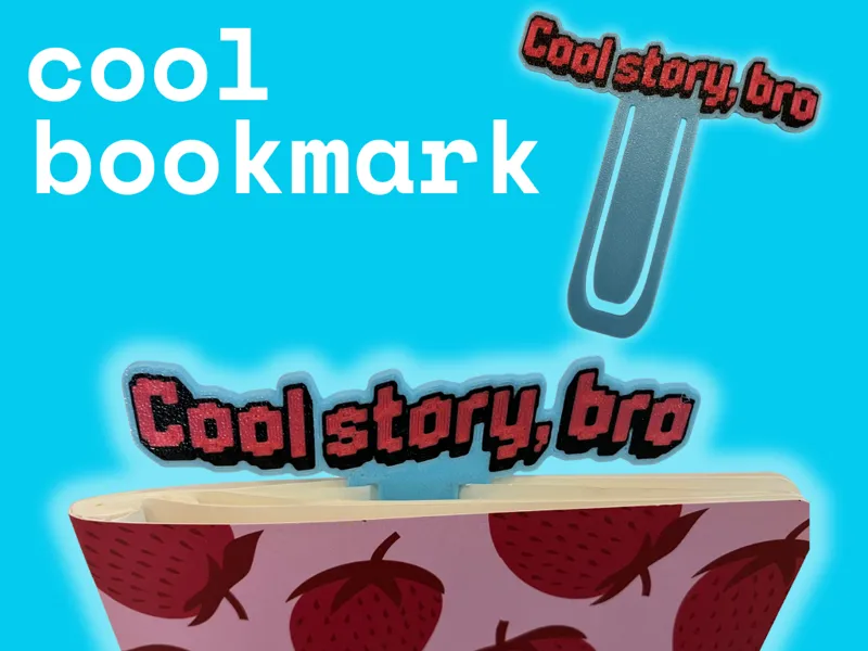 Cool story, bro Bookmark