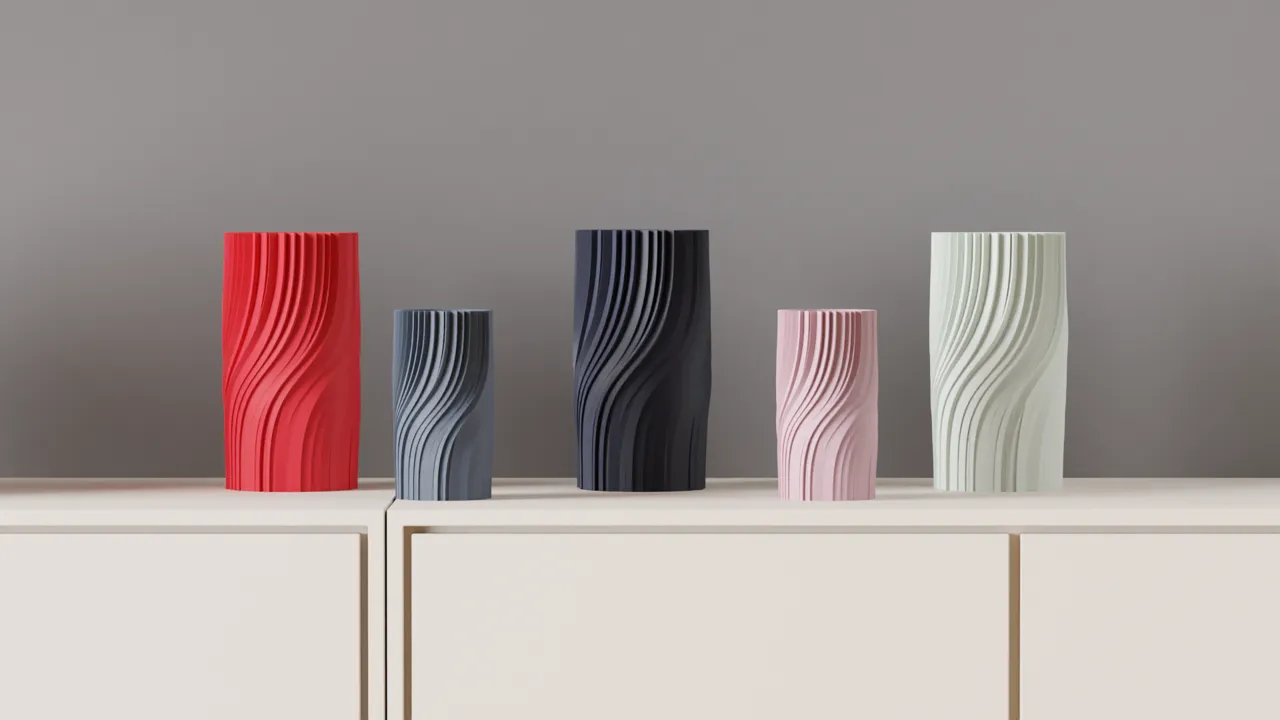 Modern Vase. elegant twisted vase. Beautiful gift view 4