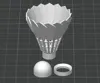 Ball head without hanging ring hole - 0.2mm layer, 2 walls, 15% infill