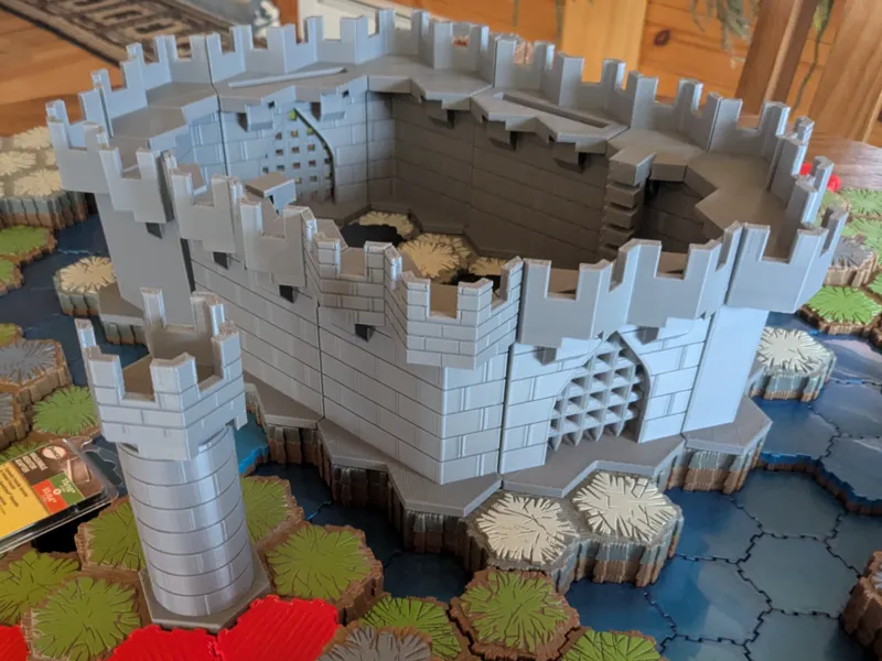 Heroscape Compatible Modular Castle Mini Terrain