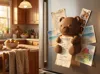 40mm Teddy Bear Magnet – Fridge Decor