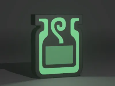 Monster Hunter Potion LightBox