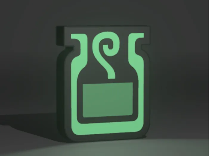 Monster Hunter Potion LightBox