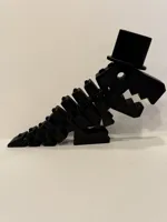 Flexi Rex avec chapeau haut-de-forme (Saint-Valentin) — photo 3
