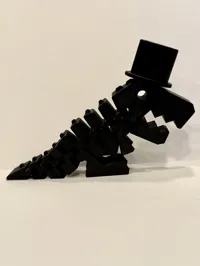 Flexi Rex avec chapeau haut-de-forme (Saint-Valentin) — photo 4
