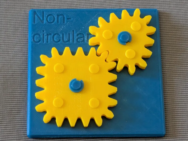 Non-circular gears 2 - Educational Model