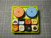 CB08 双旋钮 非磁吸