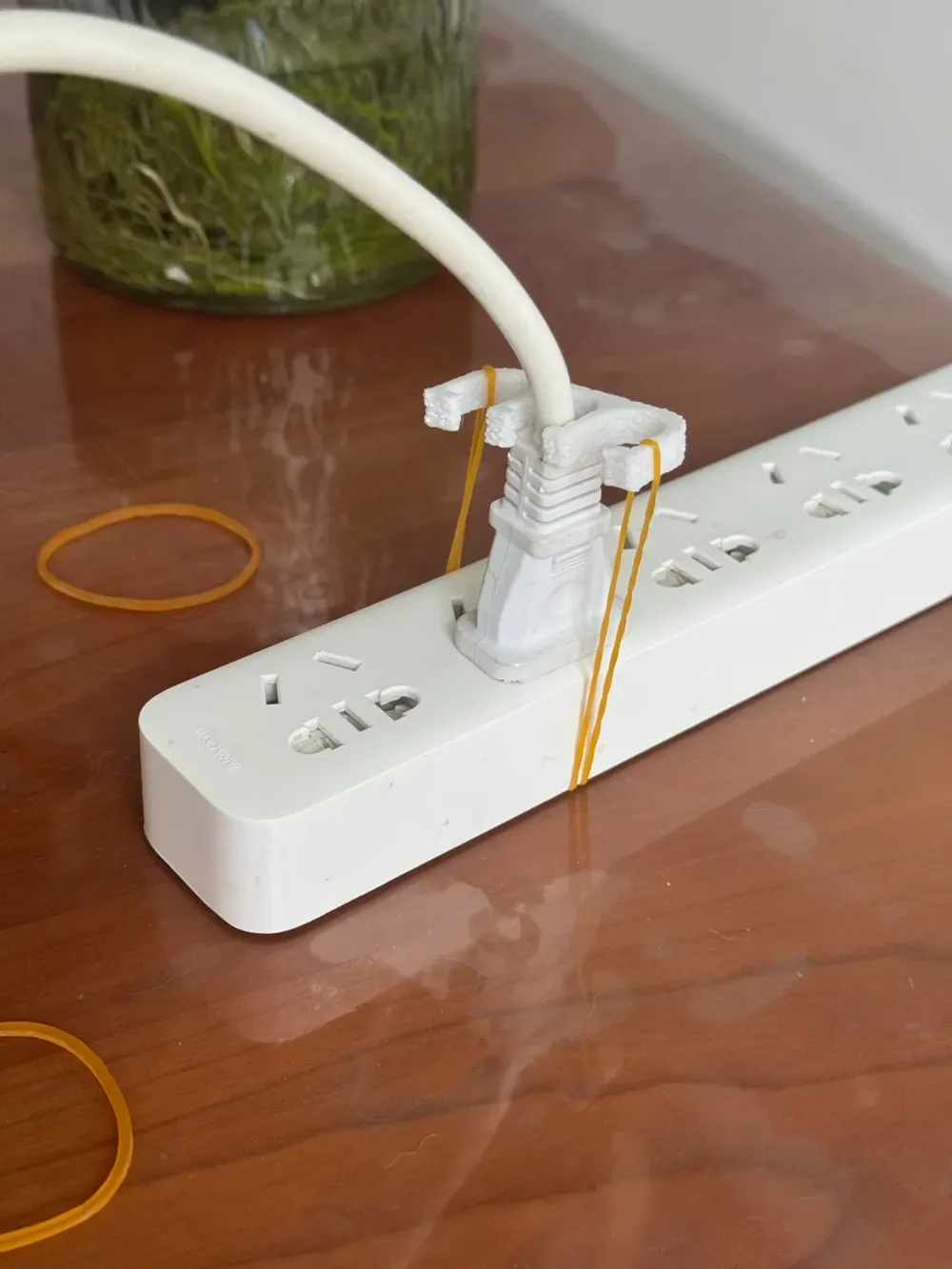 Power Plug AntiSlip Fixer Double S Hooks by user_1513982157 MakerWorld