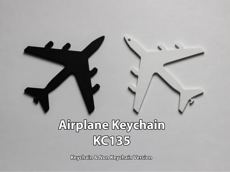 Airplane Keychain KC135