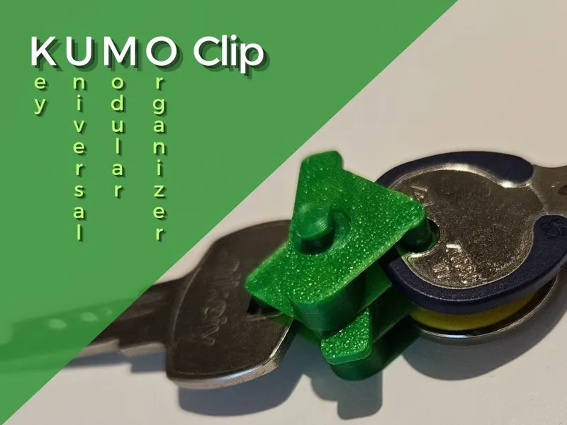 Kumo Clip - Key Universal Modular Organizer