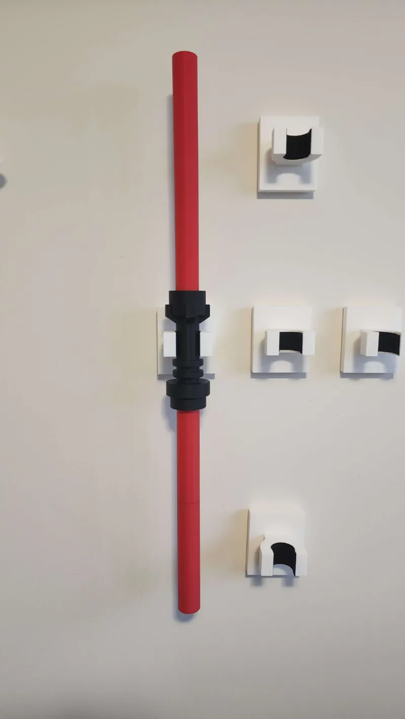 brick style Double Sided Sith Lightsaber 10 to 1 scale