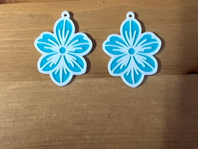 flower earrings