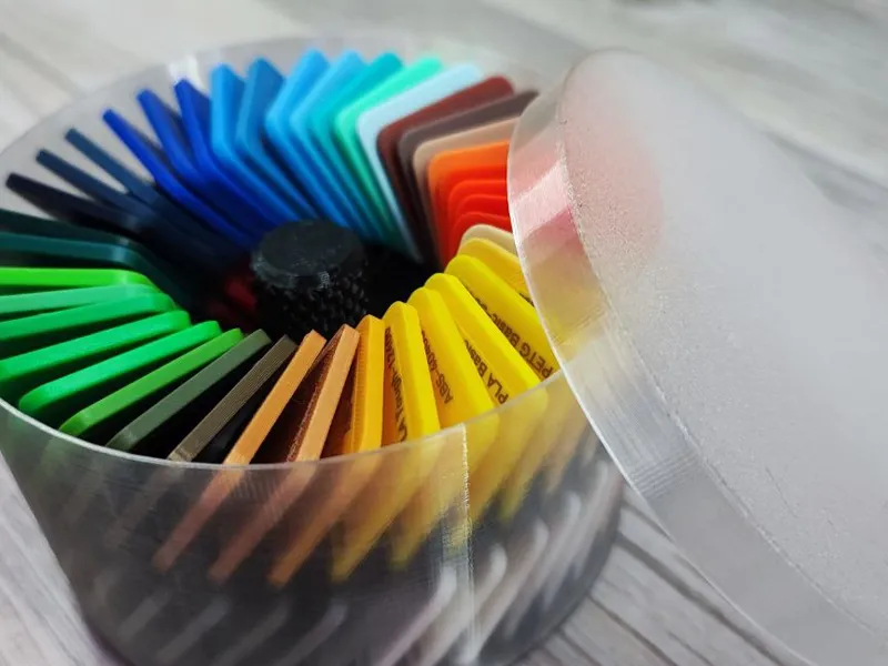 Bambu Filament Swatch Box