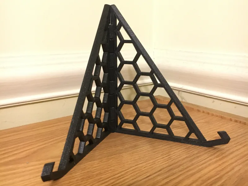 Print-in-Place Foldable Tablet/Picture Frame Stand