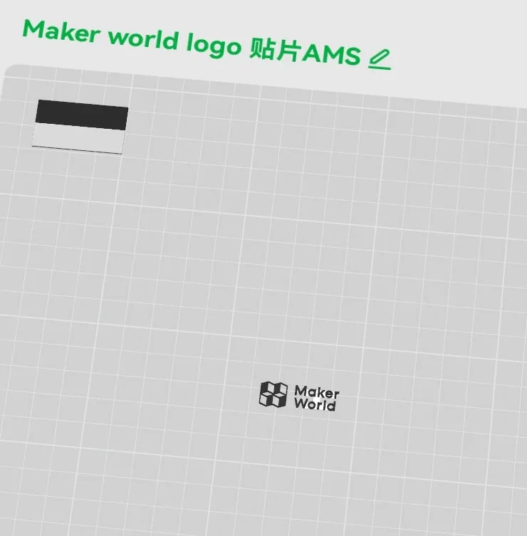 Miniatura 2 do modelo 3D Kit-011拓竹色卡时钟