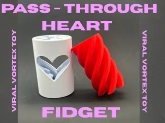 Pass Through Heart Fidget