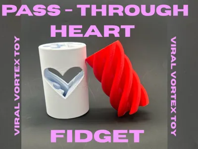 Pass Through Heart Fidget