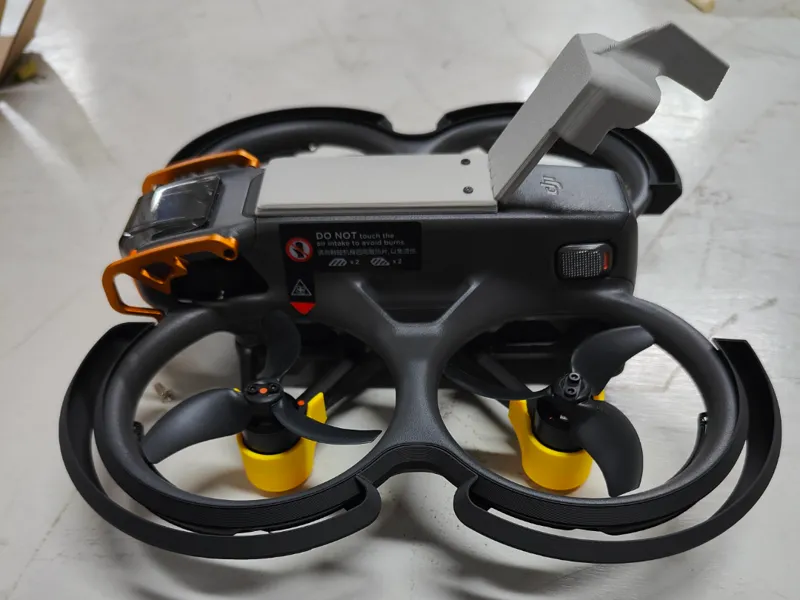DJI AVATA2 尾翼 兼电池防脱盖 兼背部保护板 三合一