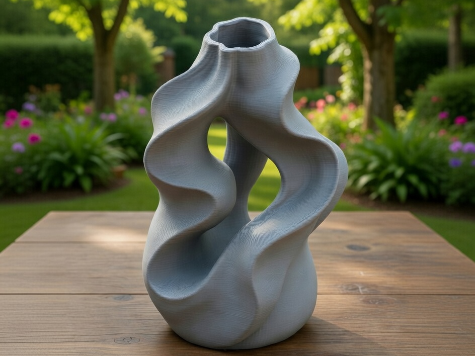 Organic Hollow Flow Vase