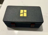 X1C, AMS 3 Color (Black, Gold, Bronze), 0.2mm layer, 2 walls
