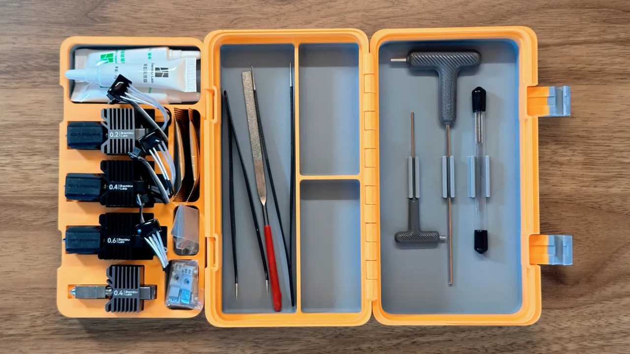 Bambu Accessory Box-P1/X1-No Hardware Needed view 4