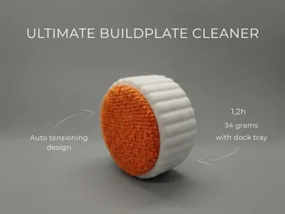 Ultimate build plate cleaner