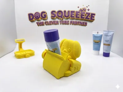 Dog Squeeze- Toothpaste Squeezer