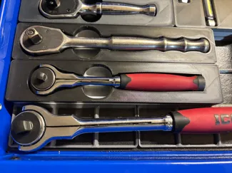 Gridfinity Holder - Icon 1/4 Swivel Head Ratchet