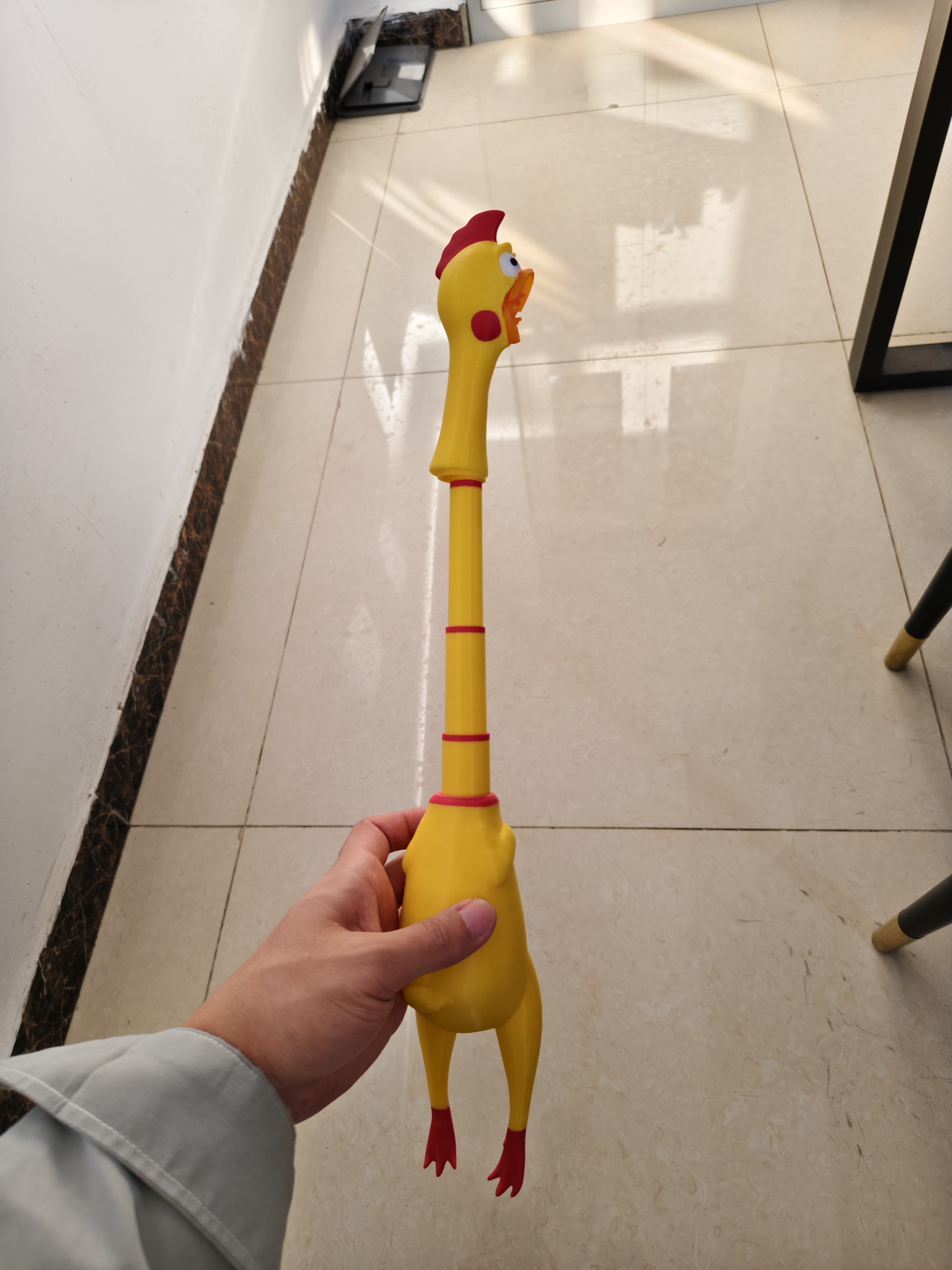 Miniatura 2 do modelo 3D 尖叫鸡要战斗！——伸缩尖叫鸡