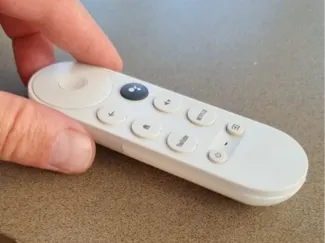 Google TV Remote Battery Cover