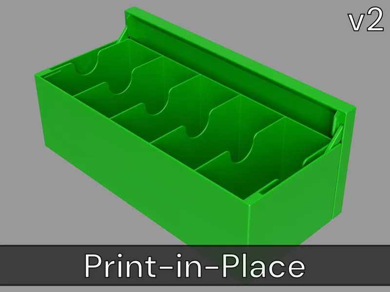 MTG Linkage Lid Deck Box - Quintuple [PIP] v2