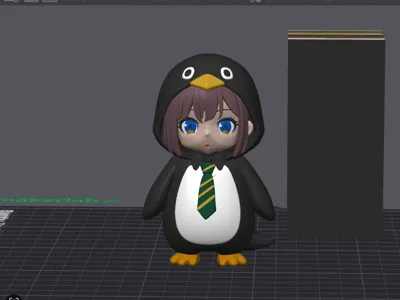 Takamatsu Lantern Penguin