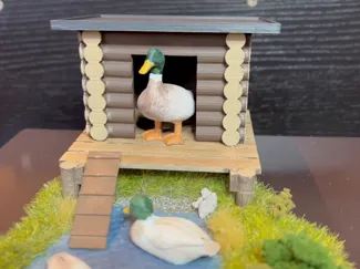 Entenstall in Schleich Format