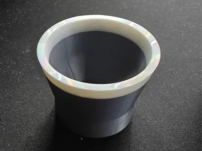 Funnel for electric pepper/salt mill