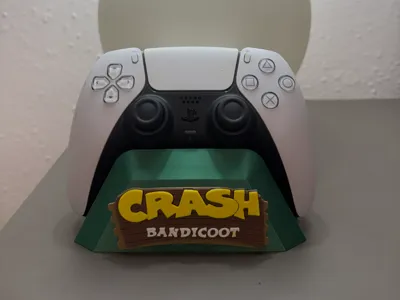PS5 DualSense Controller Stand – Crash Bandicoot
