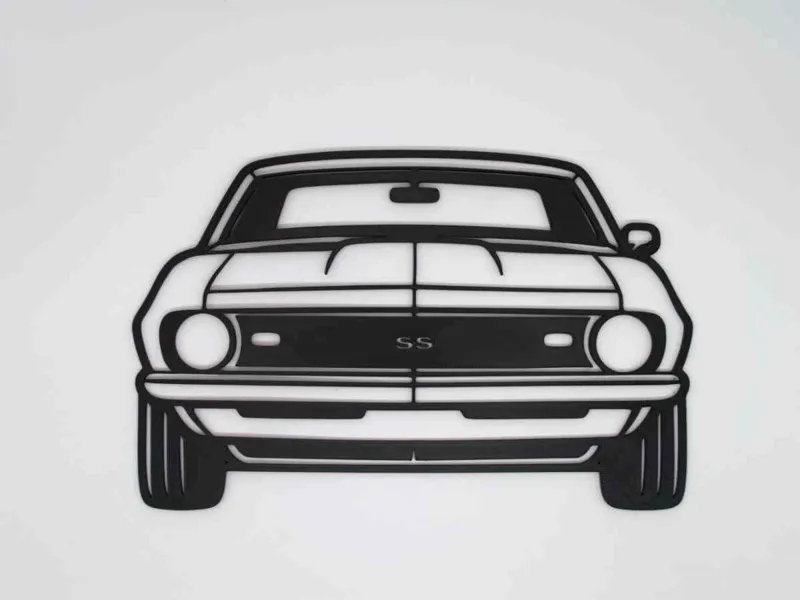 1968 Camaro SS Wall Art
