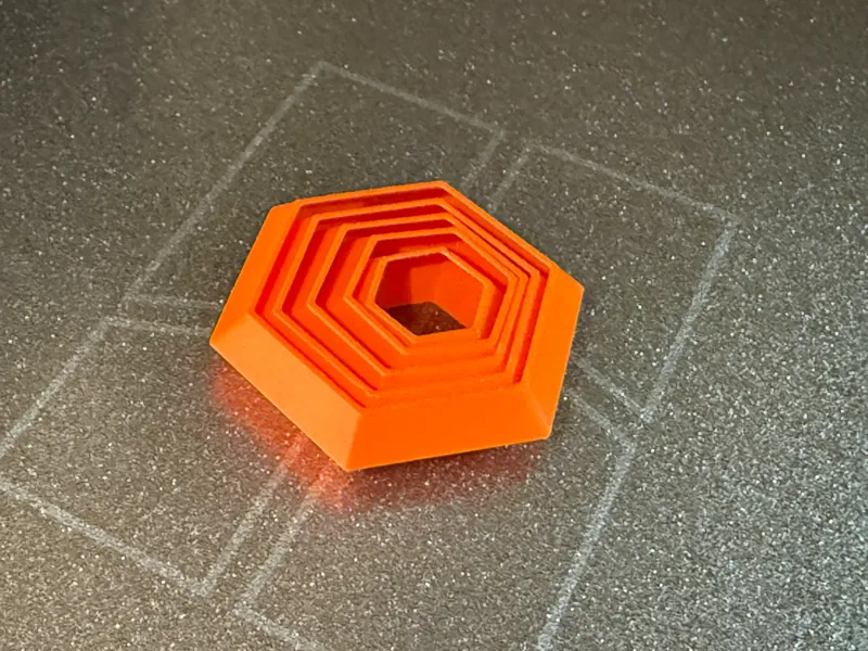 5 Hexagon Fidget (Less then 20 Minute Print Time)