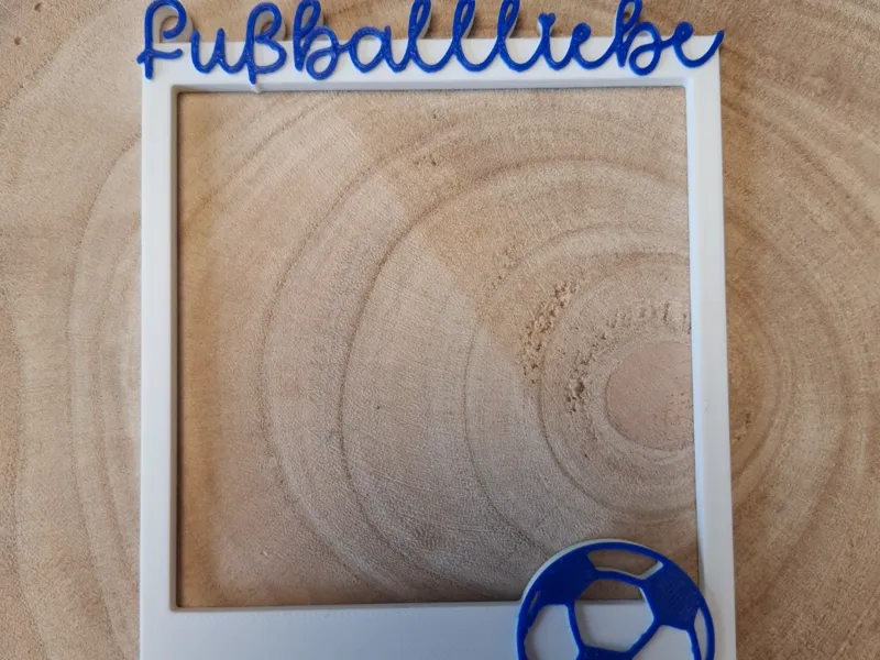 Polaroid "Fußballiebe"