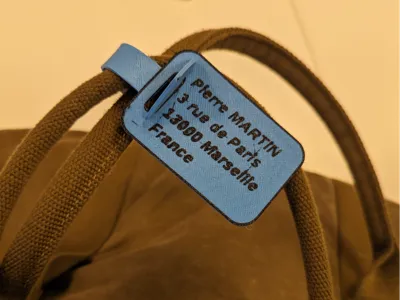customize luggage tag