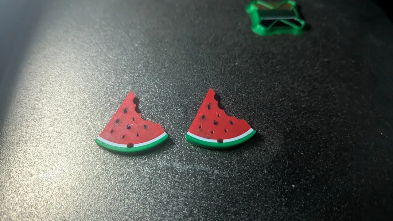 Watermelon Bite Earrings view 4