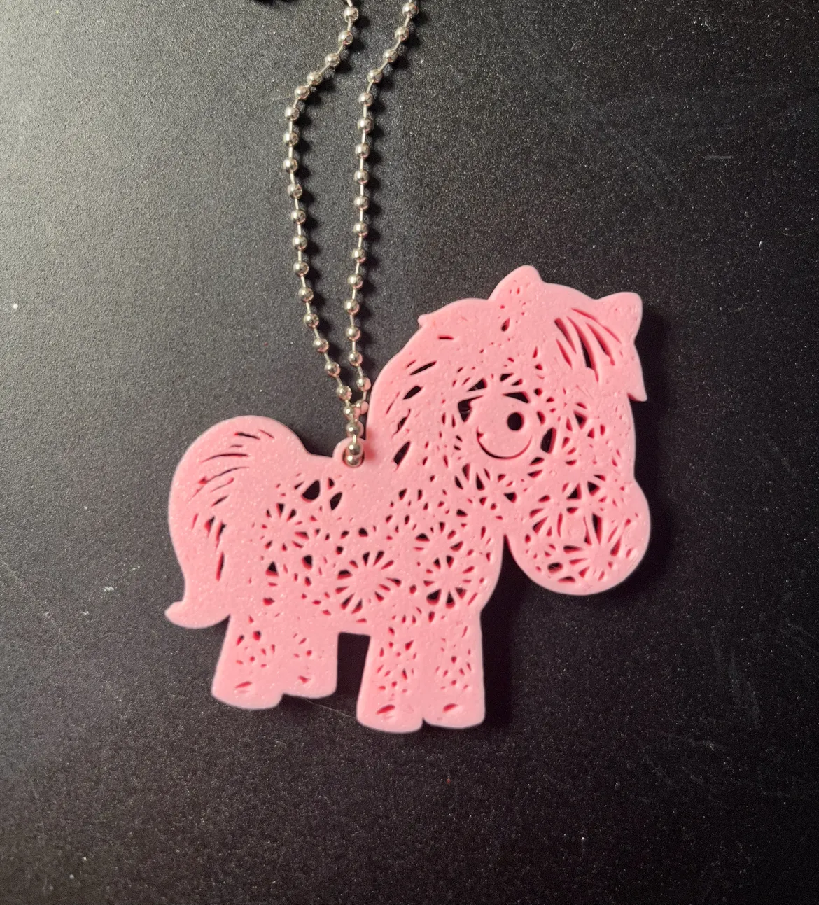 Porte-clés poney mignon